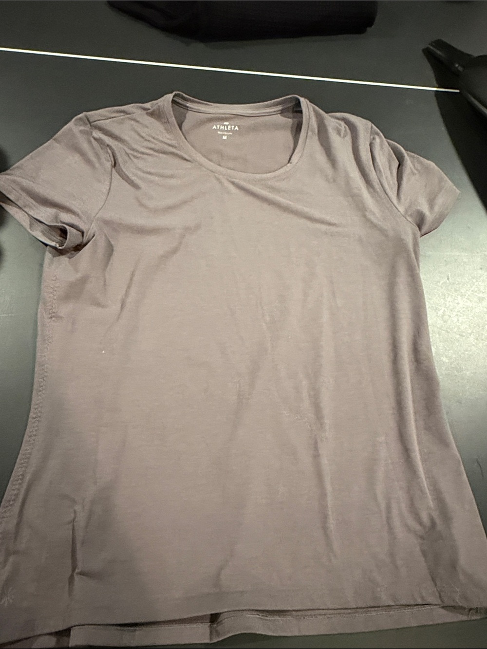 Athletic T-shirt size medium grey workout